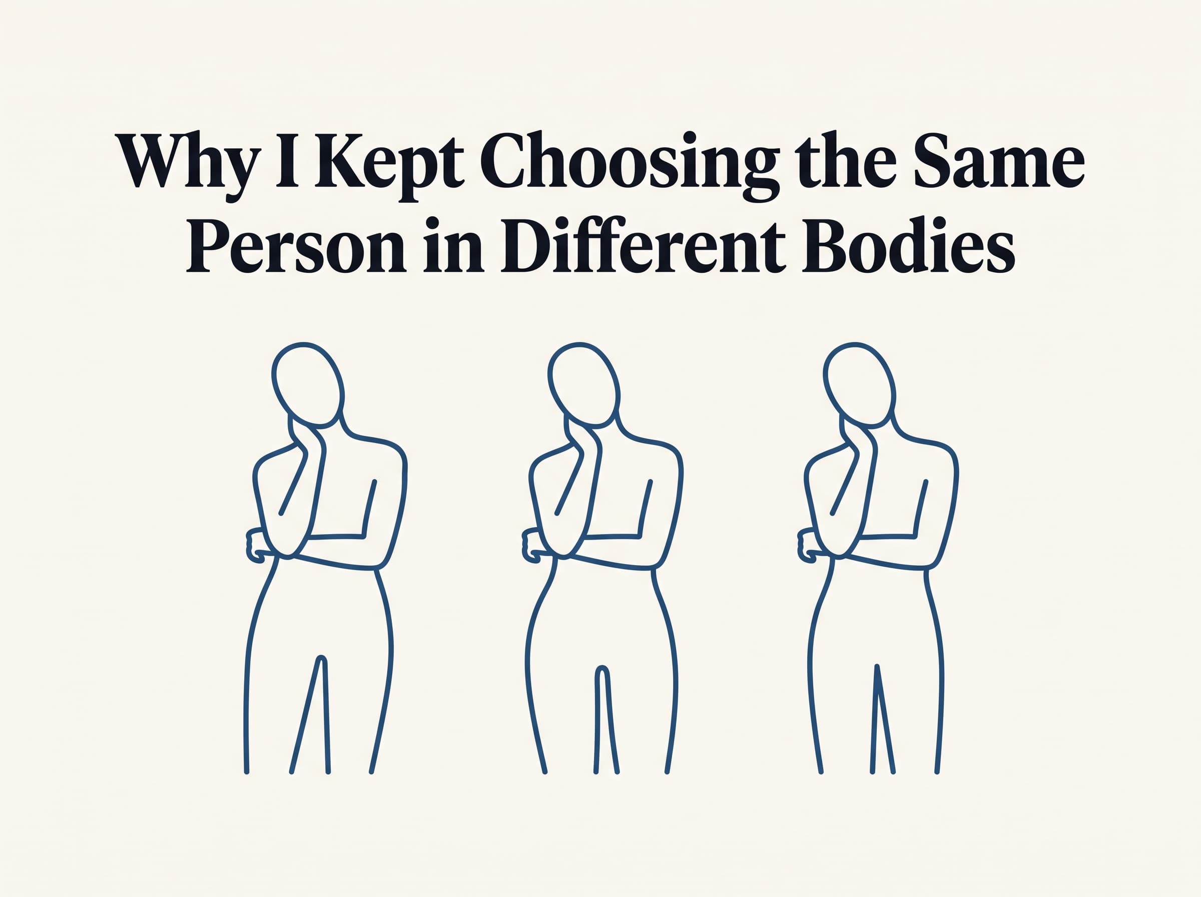 Why I Kept Choosing the Same Person in Different Bodies